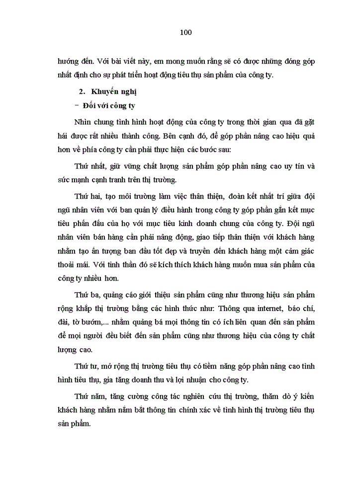 image for page Đẩy mạnh hoạt động tiêu thụ sản phẩm tại công ty trách nhiệm hữu hạn kỹ thuật quốc tế thế long 2016