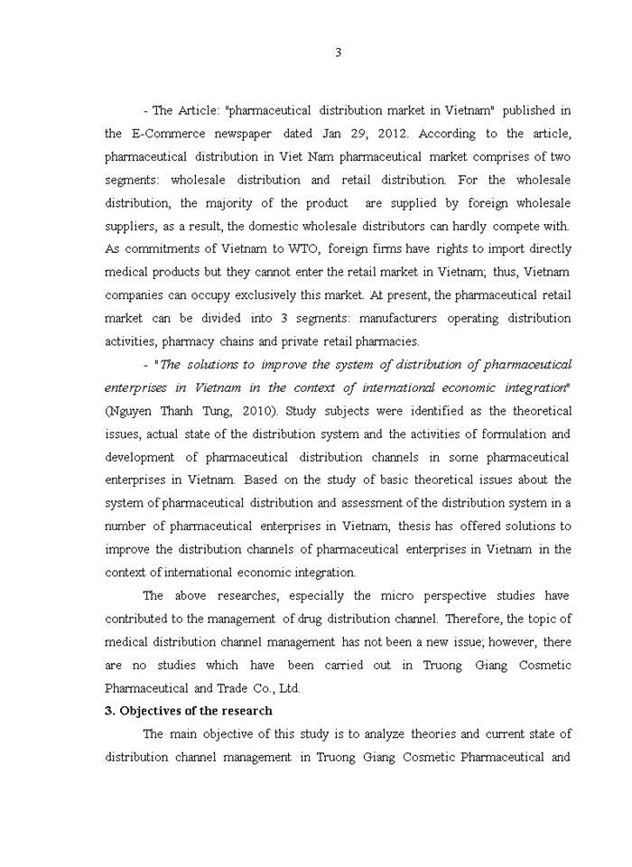 image for page Enhancing distribution channel management of truong giang cosmetic pharmaceutical and trade co., ltd 2016
