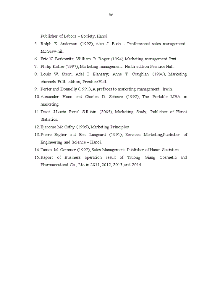 image for page Enhancing distribution channel management of truong giang cosmetic pharmaceutical and trade co., ltd 2016