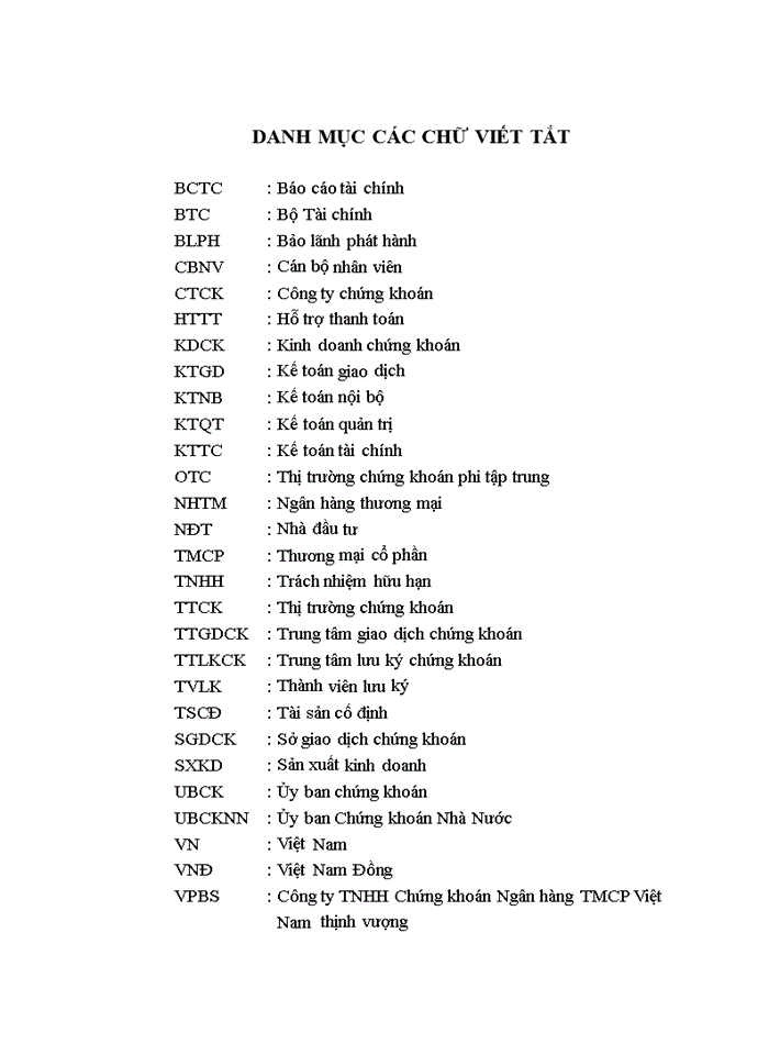 Hoàn thiện tổ chức công tác kế toán tại công ty tnhh chứng khoán ngân hàng tmcp việt nam thịnh vượng 2016