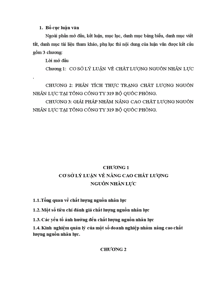 image for page Nâng cao chất lượng nguồn nhân lực tại tổng công ty 319 - bộ quốc phòng 2018