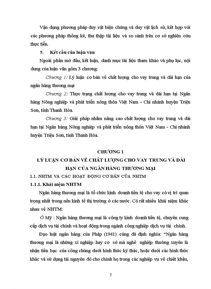 image for page Giải pháp nâng cao chất lượng cho vay trung và dài hạn tại ngân hàng nông nghiệp và phát triển nông thôn việt nam – chi nhánh huyện triệu sơn, tỉnh thanh hóa 2017