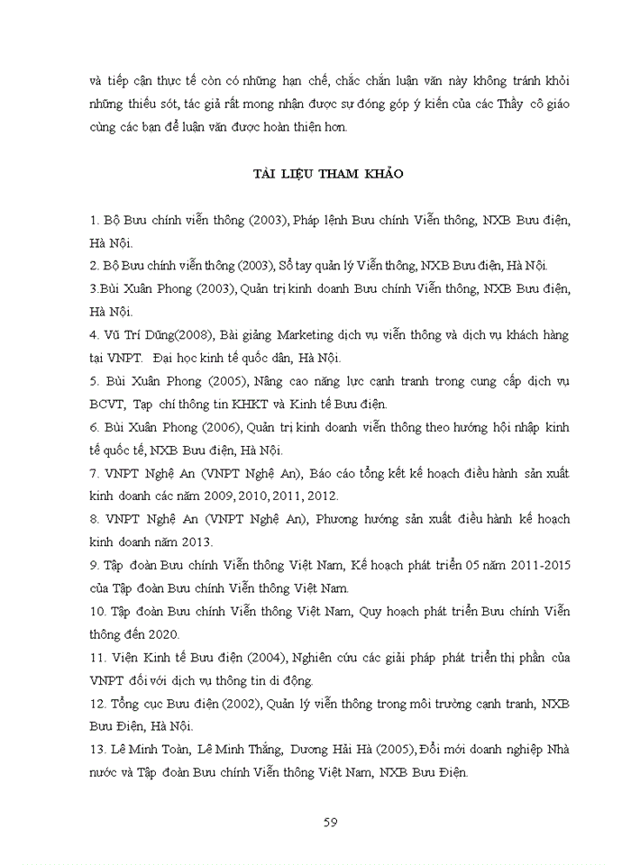 image for page Nâng cao chất lượng dịch vụ viễn thông tại trung tâm kinh doanh vnpt nghệ an 2018