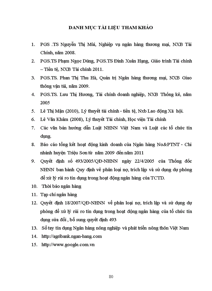 image for page Giải pháp nâng cao chất lượng cho vay trung và dài hạn tại ngân hàng nông nghiệp và phát triển nông thôn việt nam – chi nhánh huyện triệu sơn, tỉnh thanh hóa 2017