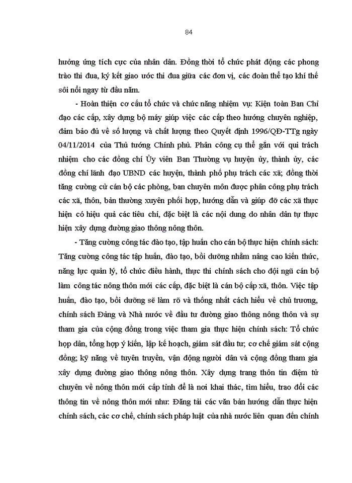 image for page Tổ chức thực thi chính sách hỗ trợ đầu tư xây dựng đường giao thông nông thôn gắn với xây dựng nông thôn mới của chính quyền tỉnh lào cai 2017