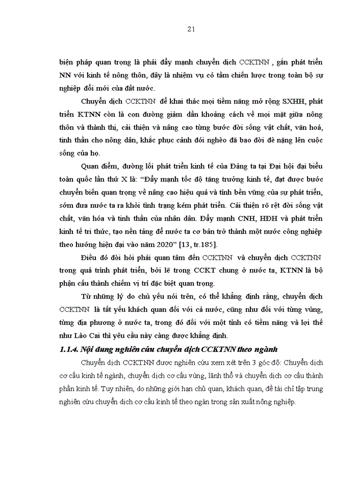 image for page Một số giải pháp chủ yếu nhằm đẩy mạnh chuyển dịch cơ cấu kinh tế nông nghiệp trên địa bàn tỉnh lào cai 2017