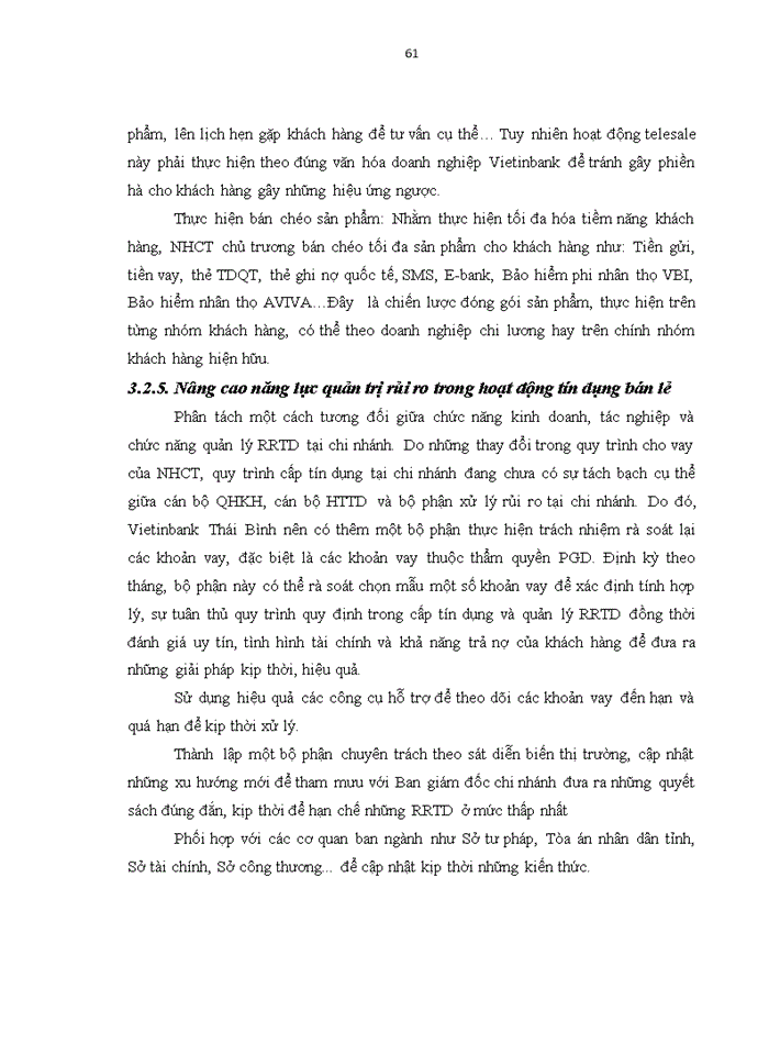 image for page Phát triển tín dụng bán lẻ tại ngân hàng tmcp công thương việt nam – chi nhánh thái bình 2018