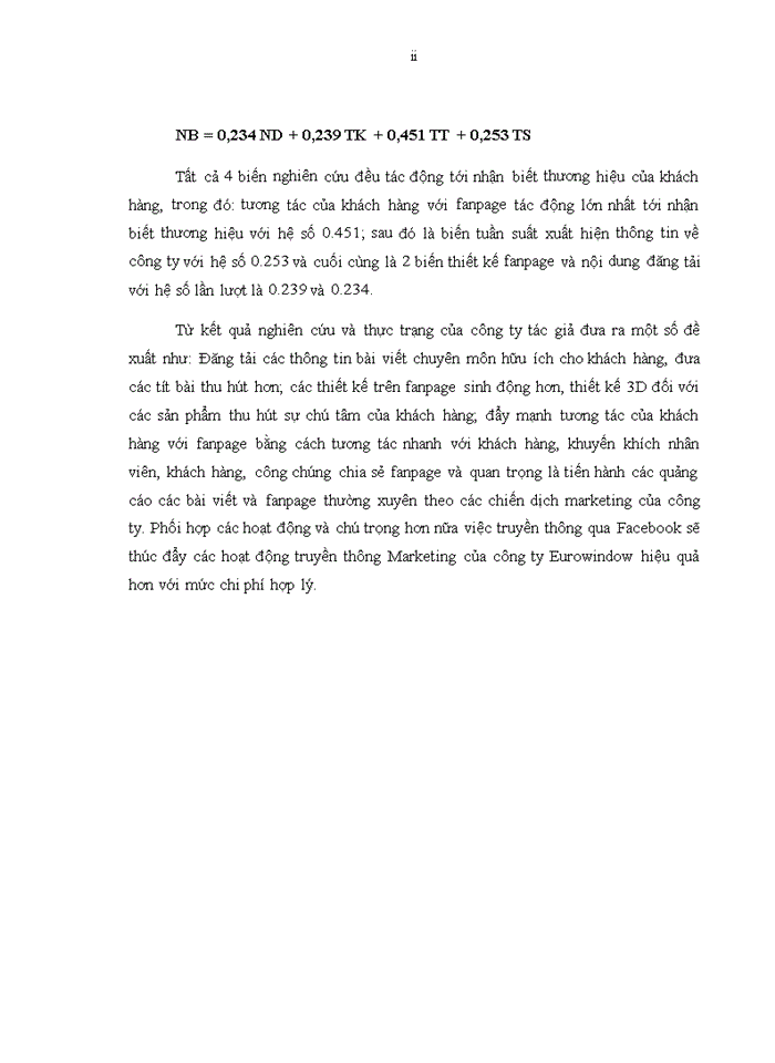 image for page Tác động của truyền thông qua facebook đến nhận biết thương hiệu cửa eurowindow của khách hàng cá nhân 2018