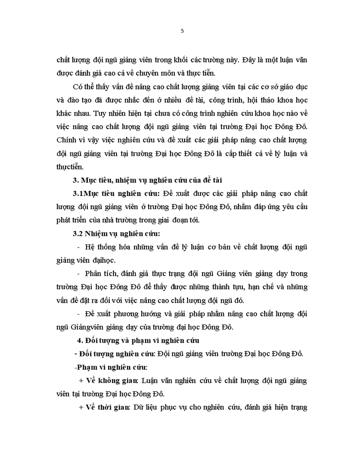 image for page Nâng cao chất lượng đội ngũ giảng viên tại trường đại học đông đô 2017