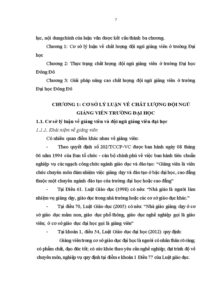 image for page Nâng cao chất lượng đội ngũ giảng viên tại trường đại học đông đô 2017