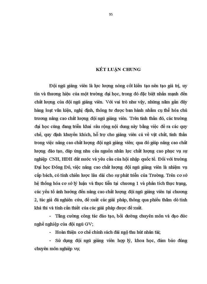image for page Nâng cao chất lượng đội ngũ giảng viên tại trường đại học đông đô 2017