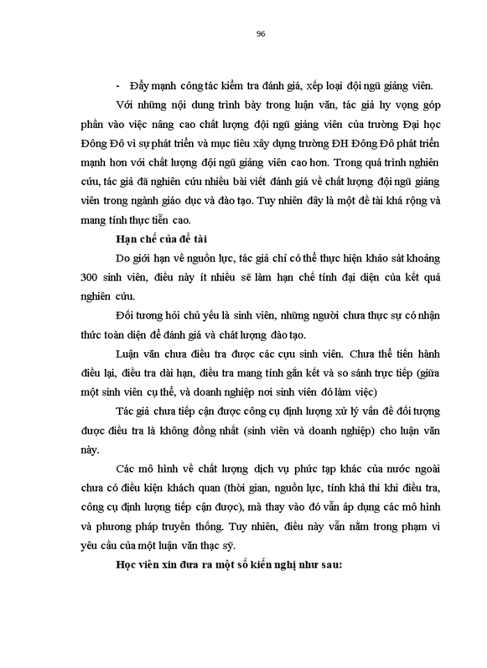 image for page Nâng cao chất lượng đội ngũ giảng viên tại trường đại học đông đô 2017