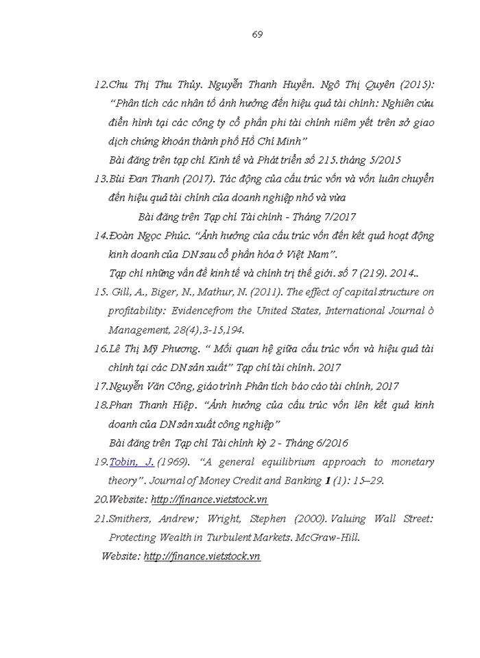 image for page Ảnh hưởng của cơ cấu vốn đến hiệu quả tài chính của các doanh nghiệp ngành dược phẩm niêm yết trên thị trường chứng khoán việt nam 2018