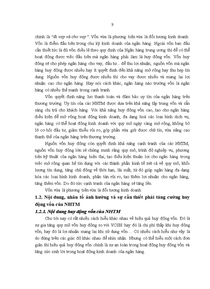 image for page Huy động vốn tại  ngân hàng tmcp đầu tư và phát triển việt nam - chi nhánh hà tây 2017