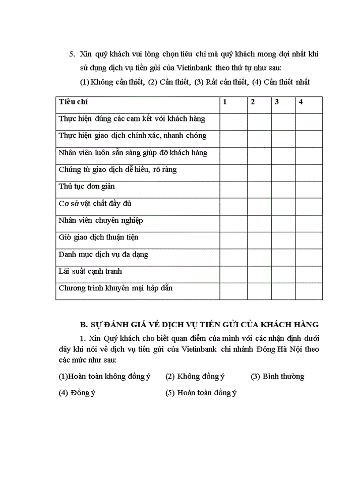 image for page Sự hài lòng của khách hàng đối với dịch vụ tiền gửi cá nhân của ngân hàng tmcp công thương việt nam – chi nhánh đông hà nội