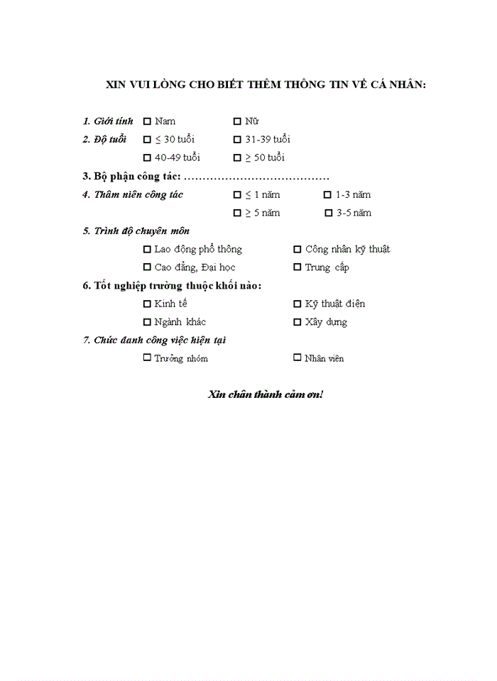 image for page Công cụ tạo động lực cho lao động tại công ty tnhh một thành viên môi trường và công trình đô thị hưng yên 2018