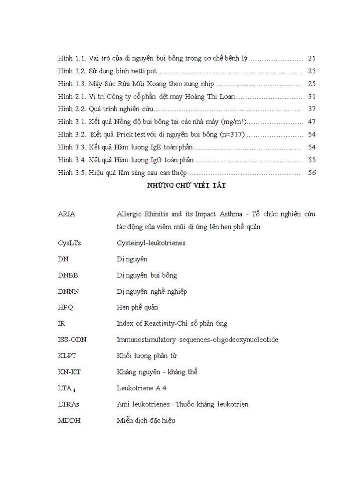 image for page Thực trạng viêm mũi dị ứng của công nhân công ty dệt may hoàng thị loan và hiệu quả một số giải pháp can thiệp năm 2016-2017