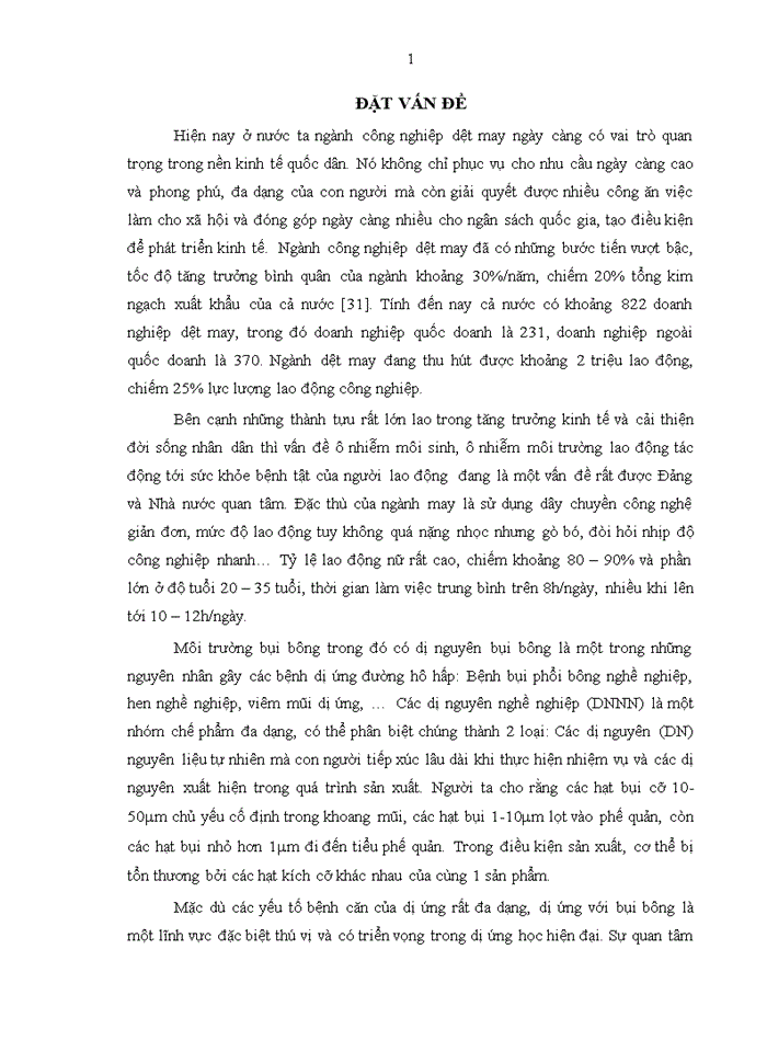 image for page Thực trạng viêm mũi dị ứng của công nhân công ty dệt may hoàng thị loan và hiệu quả một số giải pháp can thiệp năm 2016-2017
