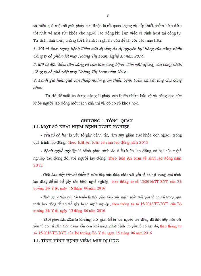 image for page Thực trạng viêm mũi dị ứng của công nhân công ty dệt may hoàng thị loan và hiệu quả một số giải pháp can thiệp năm 2016-2017