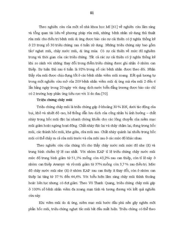 image for page Thực trạng viêm mũi dị ứng của công nhân công ty dệt may hoàng thị loan và hiệu quả một số giải pháp can thiệp năm 2016-2017