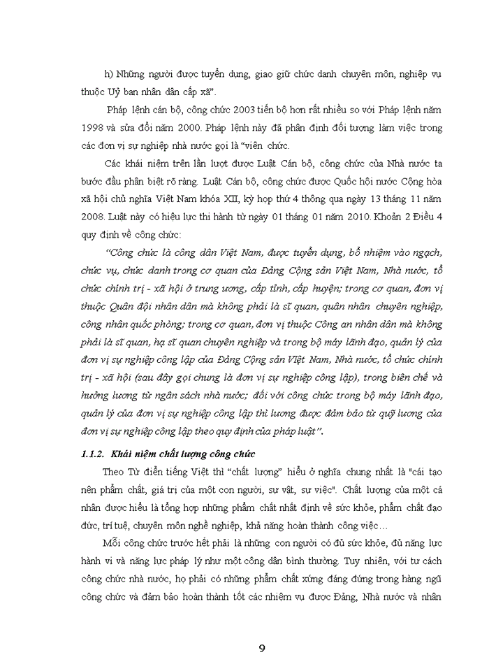 image for page Chất lượng công chức bộ tài nguyên và môi trường