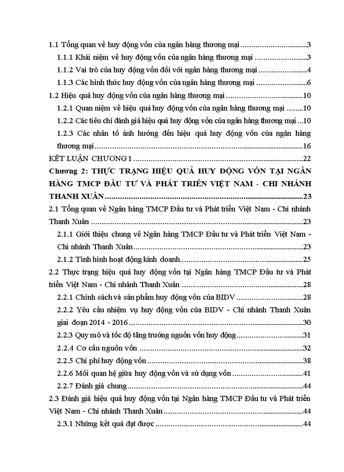 image for page Nâng cao hiệu quả huy động vốn tại ngân hàng tmcp đầu tư và phát triển việt nam chi nhánh thanh xuân 2017