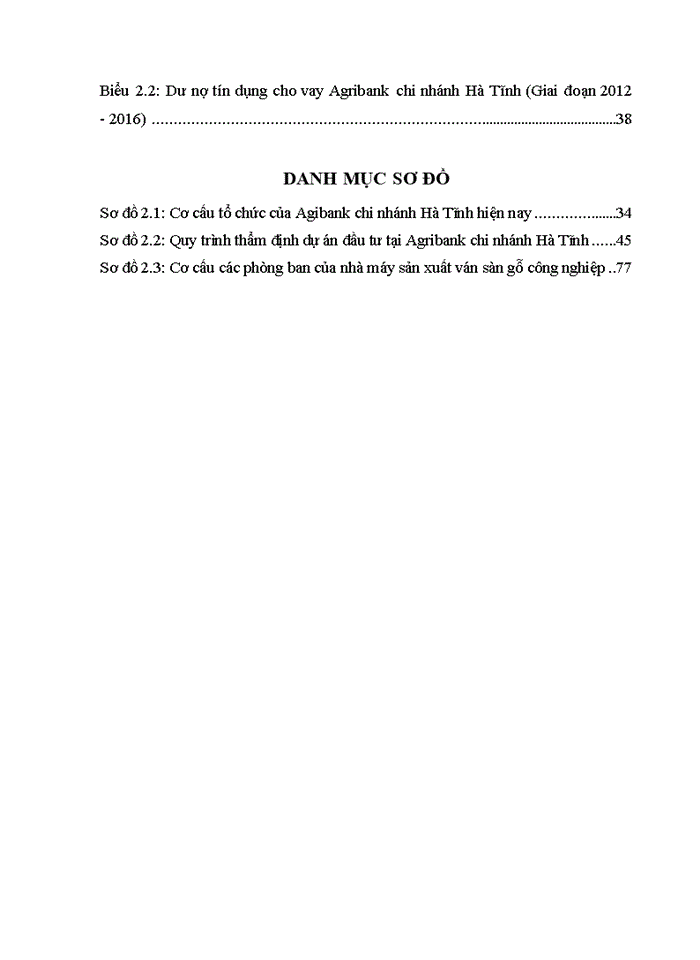 image for page Hoàn thiện công tác thẩm định dự án đầu tư vay vốn của các doanh nghiệp vừa và nhỏ tại ngân hàng nông nghiệp và phát triển nông thôn việt nam - chi nhánh hà tĩnh 2017