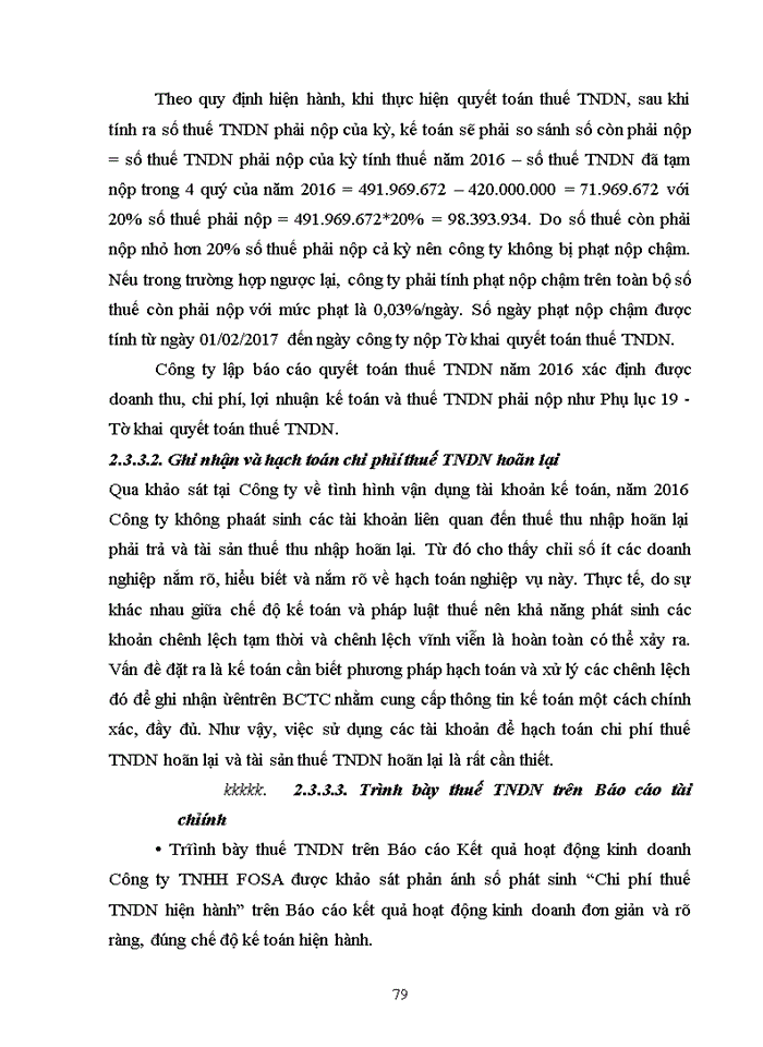 image for page Hoàn thiện công tác kế toán thuế giá trị gia tăng và thuế thu nhập doanh nghiệp tại công ty fosa 2017