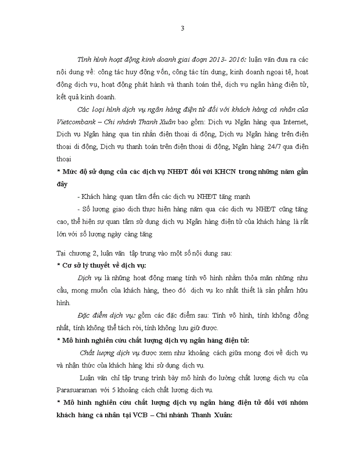 image for page Đánh giá chất lượng dịch vụ ngân hàng điện tử đối với nhóm khách hàng cá nhân tại ngân hàng thương mại cổ phần ngoại thương việt nam – chi nhánh thanh xuân 2017