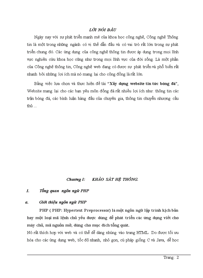 image for page Thiết kế website động bằng php