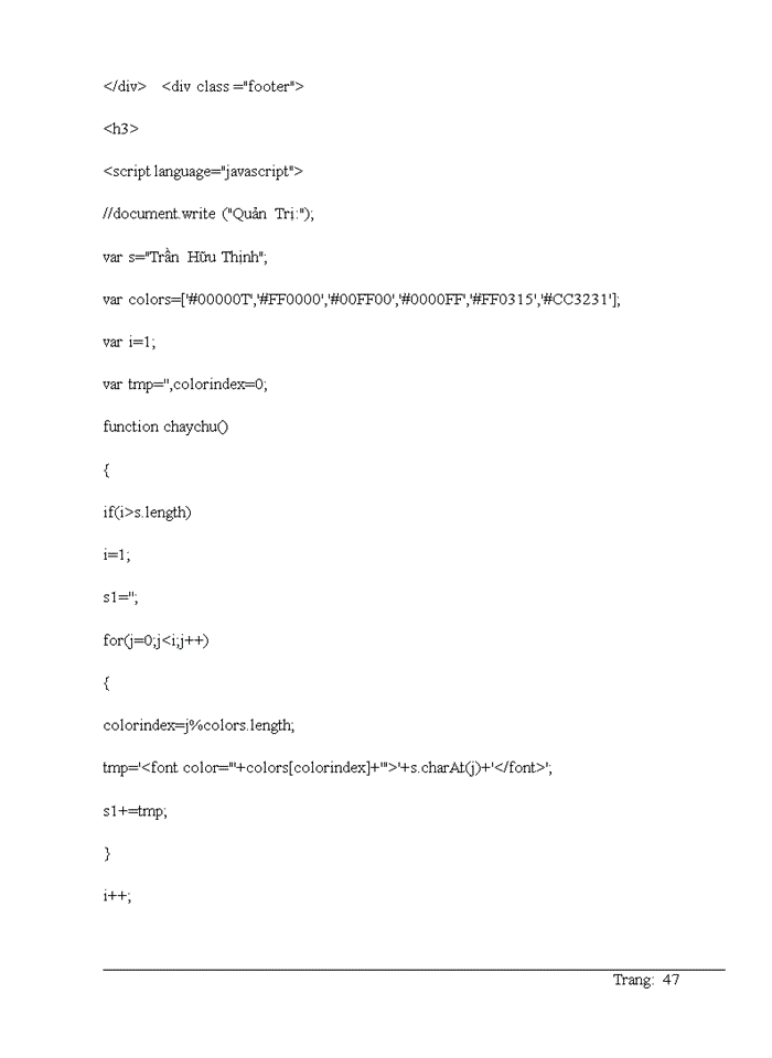 image for page Thiết kế website động bằng php