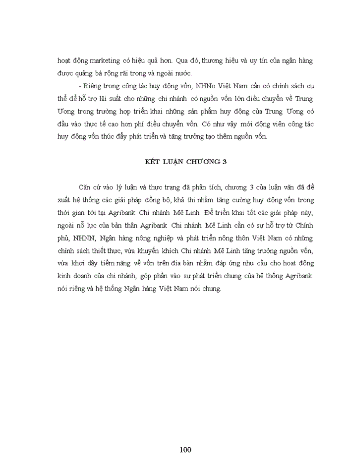 image for page Tăng cường huy động vốn tại nhno&ptnt việt nam – chi nhánh mê linh, hà nội