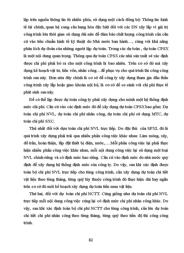 image for page Kế toán tập hợp chi phí sản xuất và tính giá thành sản phẩm xây lắp tại công ty cổ phần sông đà 1.01