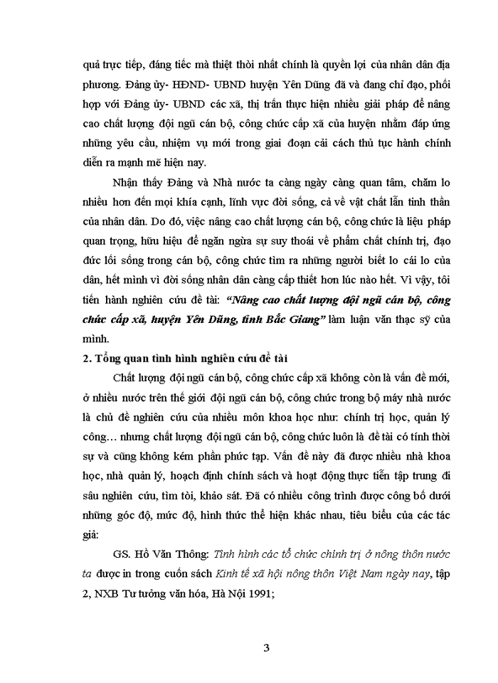 image for page Nâng cao chất lượng đội ngũ cán bộ, công chức cấp xã huyện yên dũng, tỉnh bắc giang