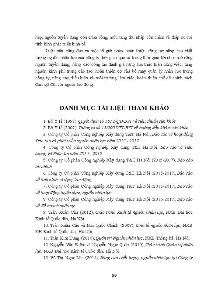 image for page Nâng cao chất lượng nguồn nhân lực tại công ty cổ phần công nghiệp xây dựng t&t hà nội 2018