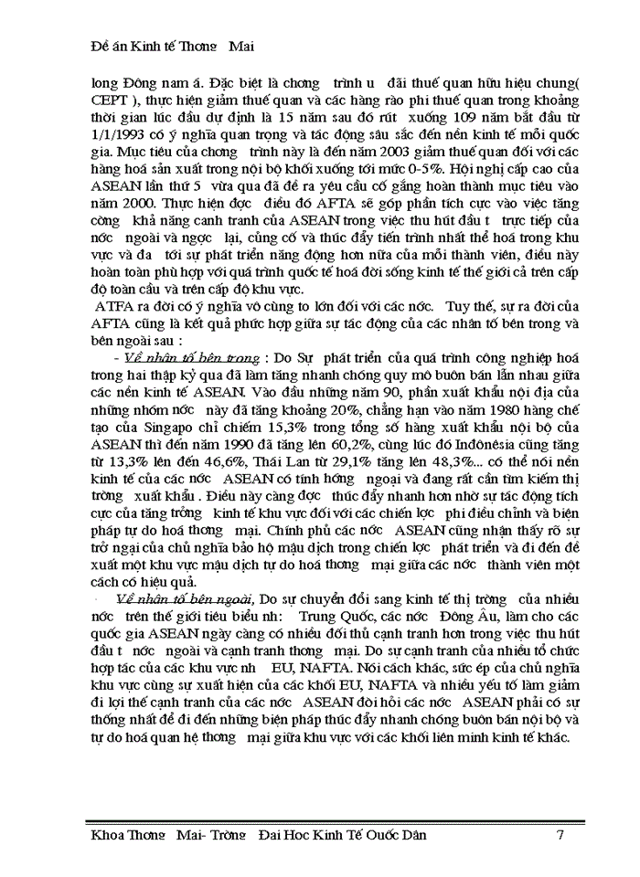 image for page Đề án Kinh tế Thương Mại