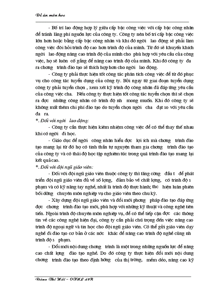 image for page Hoàn thiện cụng tỏc đào tạo và phỏt triển cho cụng nhừn sản xuất tại cụng ty Lắp mỏy và Xừy dựng số 1 Hà Nội