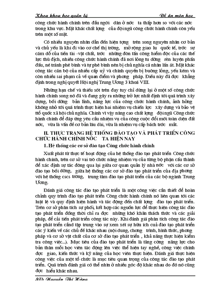 image for page Đào tạo và phát triển đội ngũ Công chức hành chính - Thực trạng và giải pháp