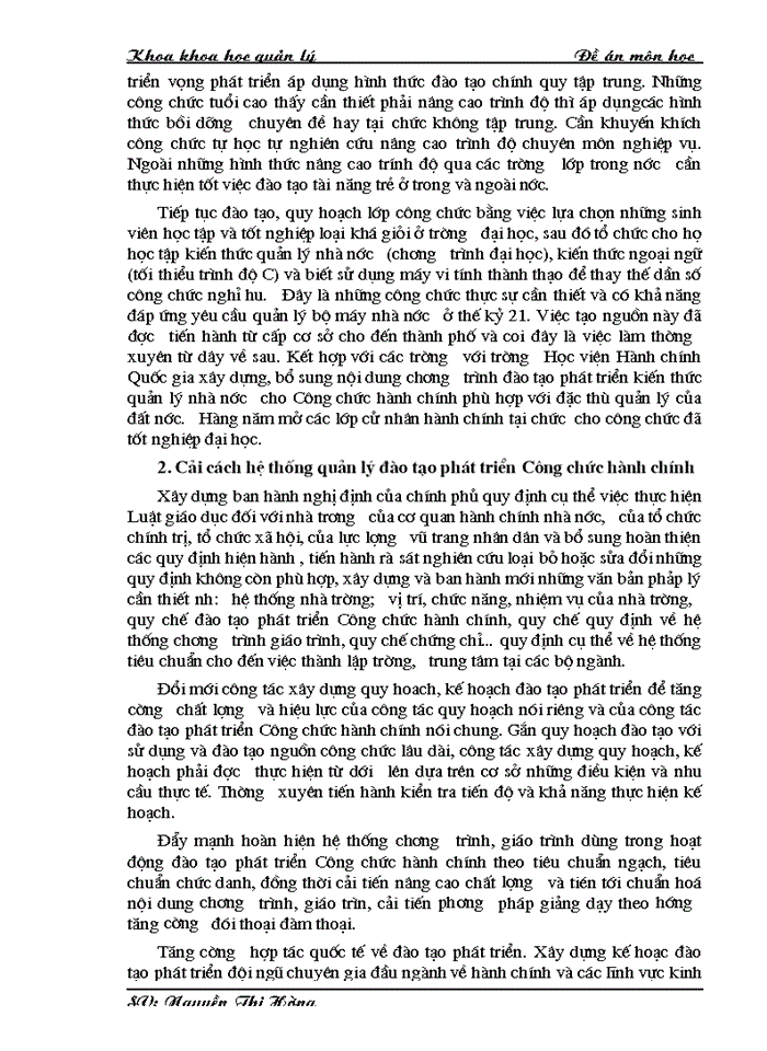image for page Đào tạo và phát triển đội ngũ Công chức hành chính - Thực trạng và giải pháp