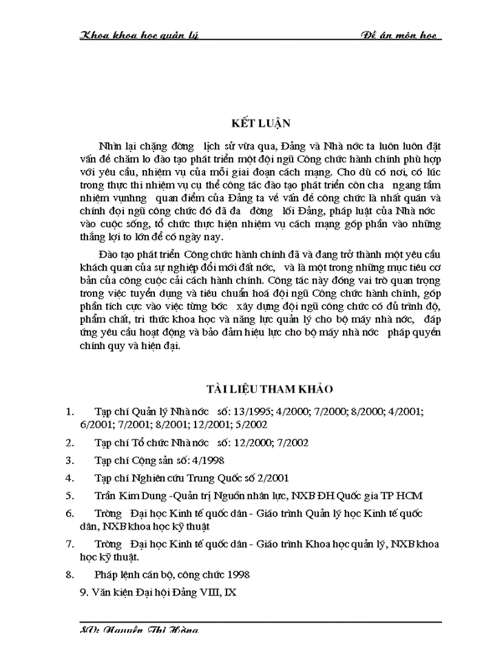 image for page Đào tạo và phát triển đội ngũ Công chức hành chính - Thực trạng và giải pháp