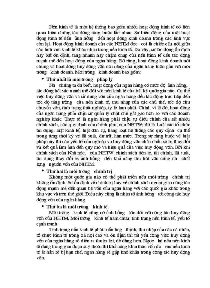 image for page Nghiệp vụ huy động vốn của ngân hàng thương mại