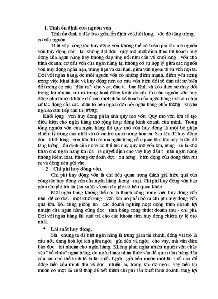 image for page Nghiệp vụ huy động vốn của ngân hàng thương mại