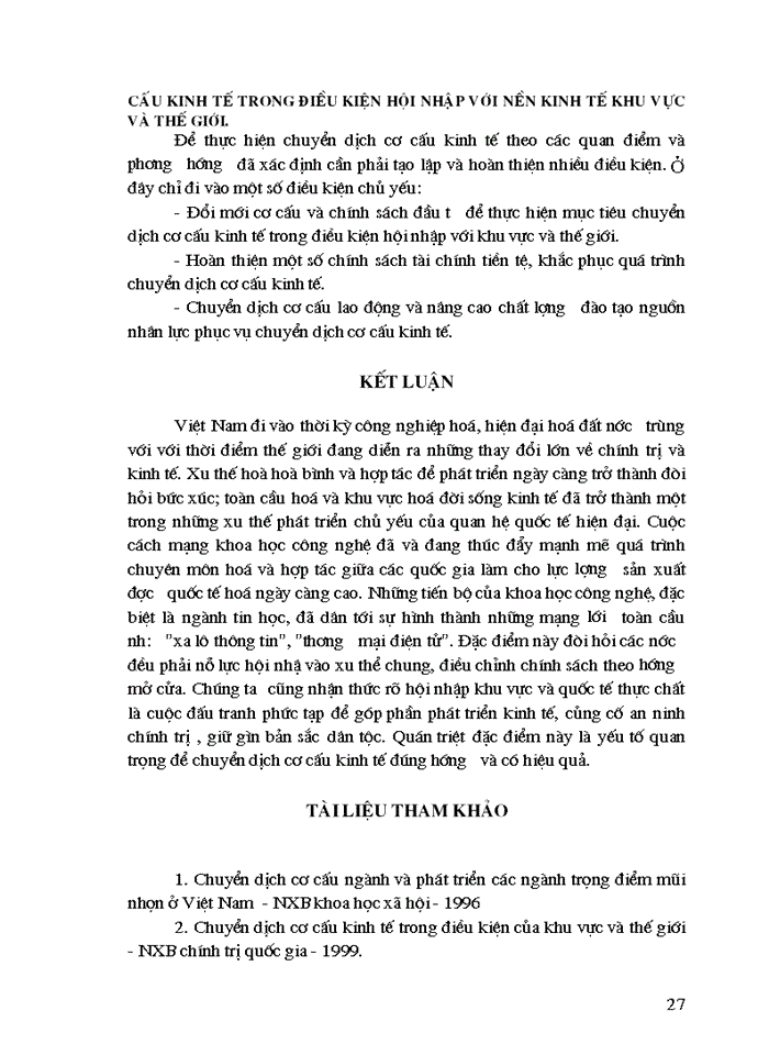 image for page Kinh nghiệm chuyển dịch cơ cấu ngành kinh tế của một số nước trong khu vực và vận dụng vào Việt Nam