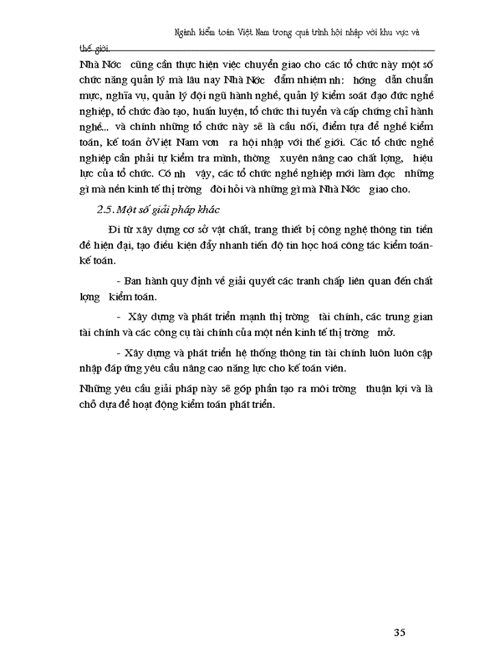 image for page Ngành kiểm toán Việt Nam trong quá trình hội nhập với khu vực và thế giới