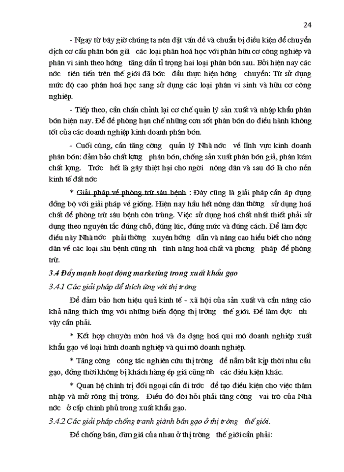 image for page Phát triển sản xuất lúa và những giải pháp chủ yếu nhằm đẩy mạnh xuất khẩu gạo của Việt Nam