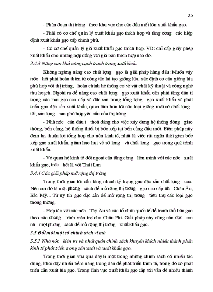 image for page Phát triển sản xuất lúa và những giải pháp chủ yếu nhằm đẩy mạnh xuất khẩu gạo của Việt Nam