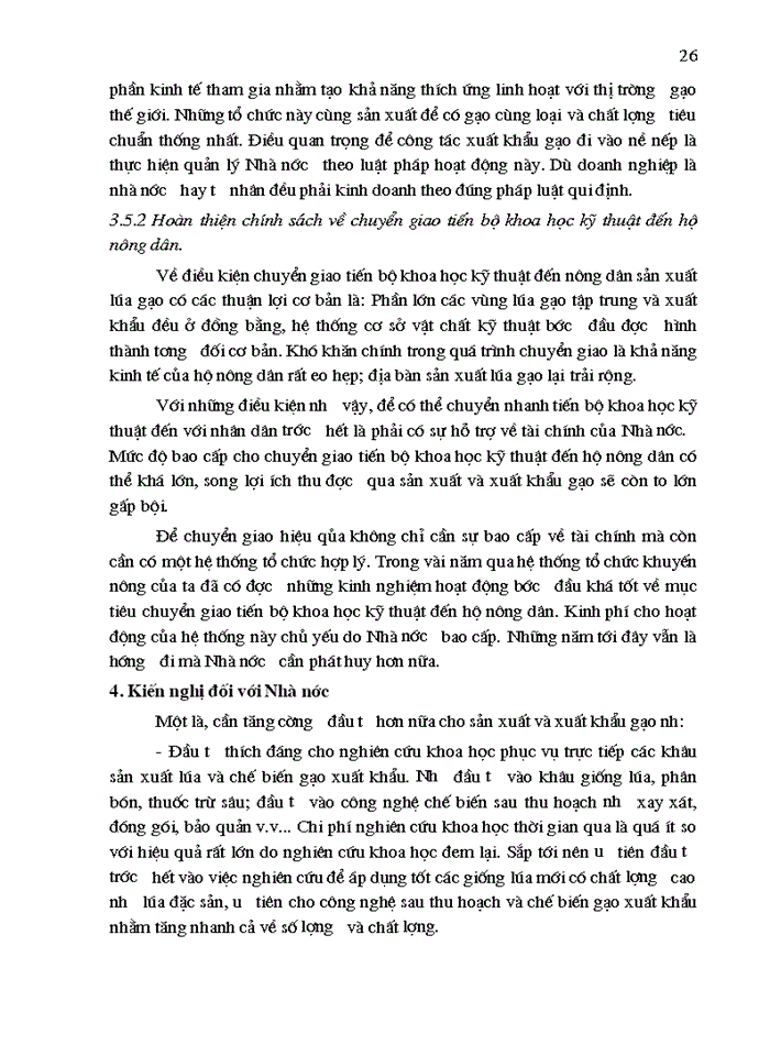 image for page Phát triển sản xuất lúa và những giải pháp chủ yếu nhằm đẩy mạnh xuất khẩu gạo của Việt Nam