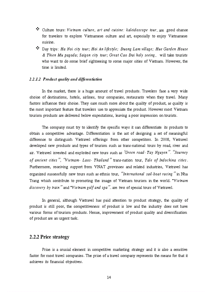 image for page An overview of marketing tourism strategy