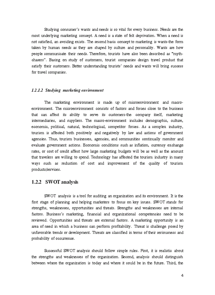 image for page An overview of marketing tourism strategy