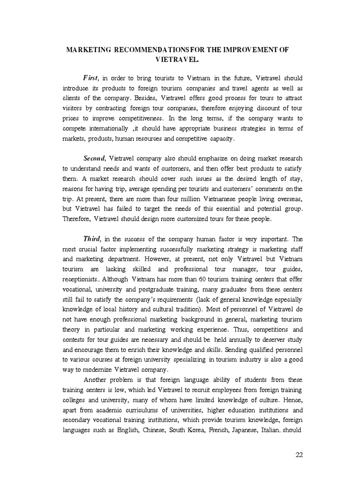 image for page An overview of marketing tourism strategy